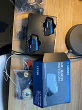 2 uds Lexin B4FM de 4-vias  Bluetooth intercomunicador para casco de motocicleta auriculares manos libres inalámbrico cascos intercomunicadores moto música con FM radio y DSP tecnologia de cancelación de ruido