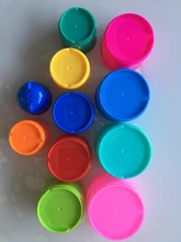 Juguetes de taza de apilamiento para bebé, regalos educativos de inteligencia, figuras de colores, torre plegable, regalo de cumpleaños y Navidad, juguete acuático de baño divertido