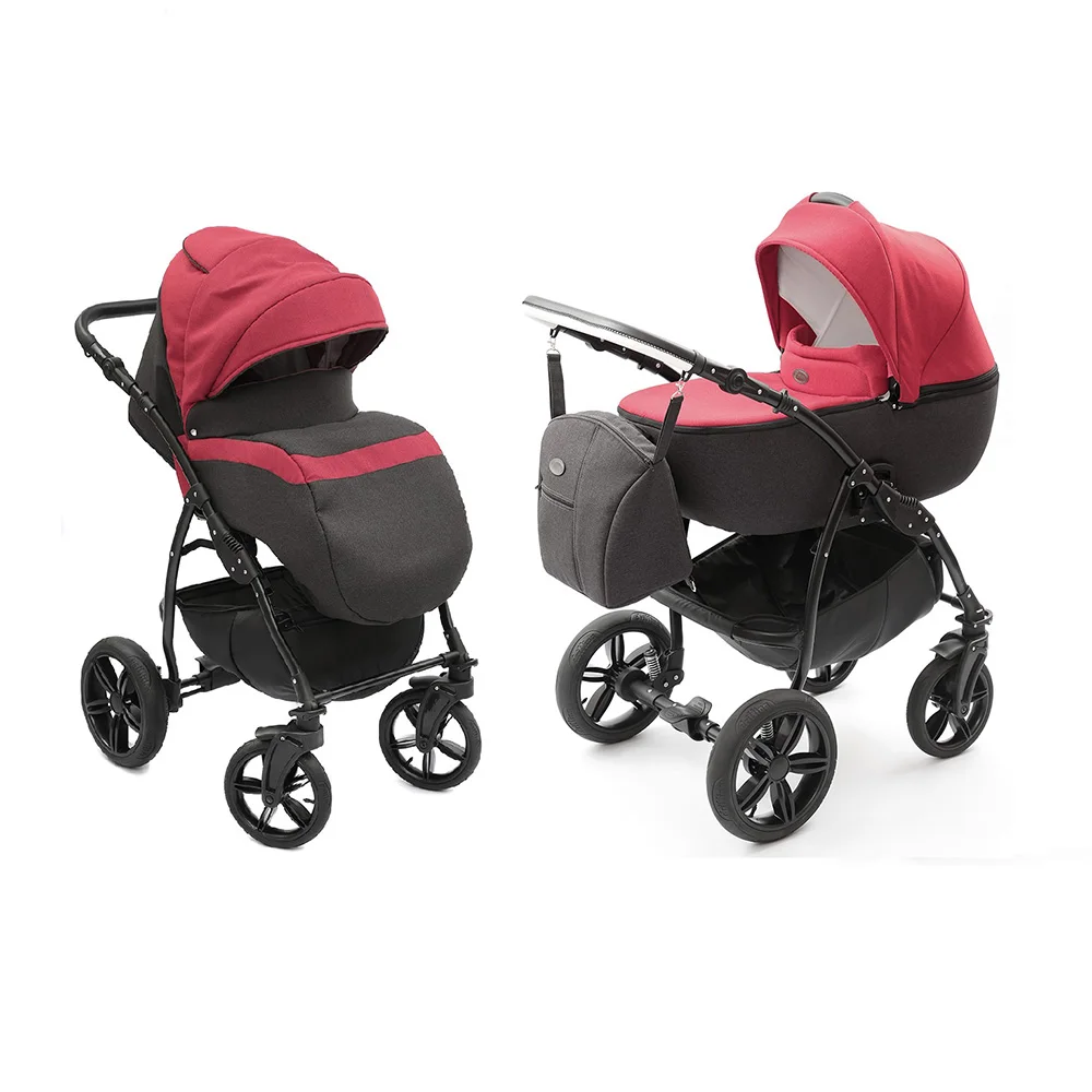 Ruby Red Детская коляска 2 в 1 Giovanni Fresh Ruby Red - Цвет: Ruby Red