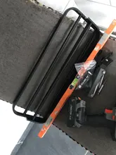 Hanger Organizer Towel-Holder Shower-Rack Bathroom-Accessories Folding Black Aluminum