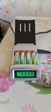 Battery-Charger Intelligent Nicd Nimh Smart PHOMAX LCD with 4-Slots for AA/AAA LCD-002