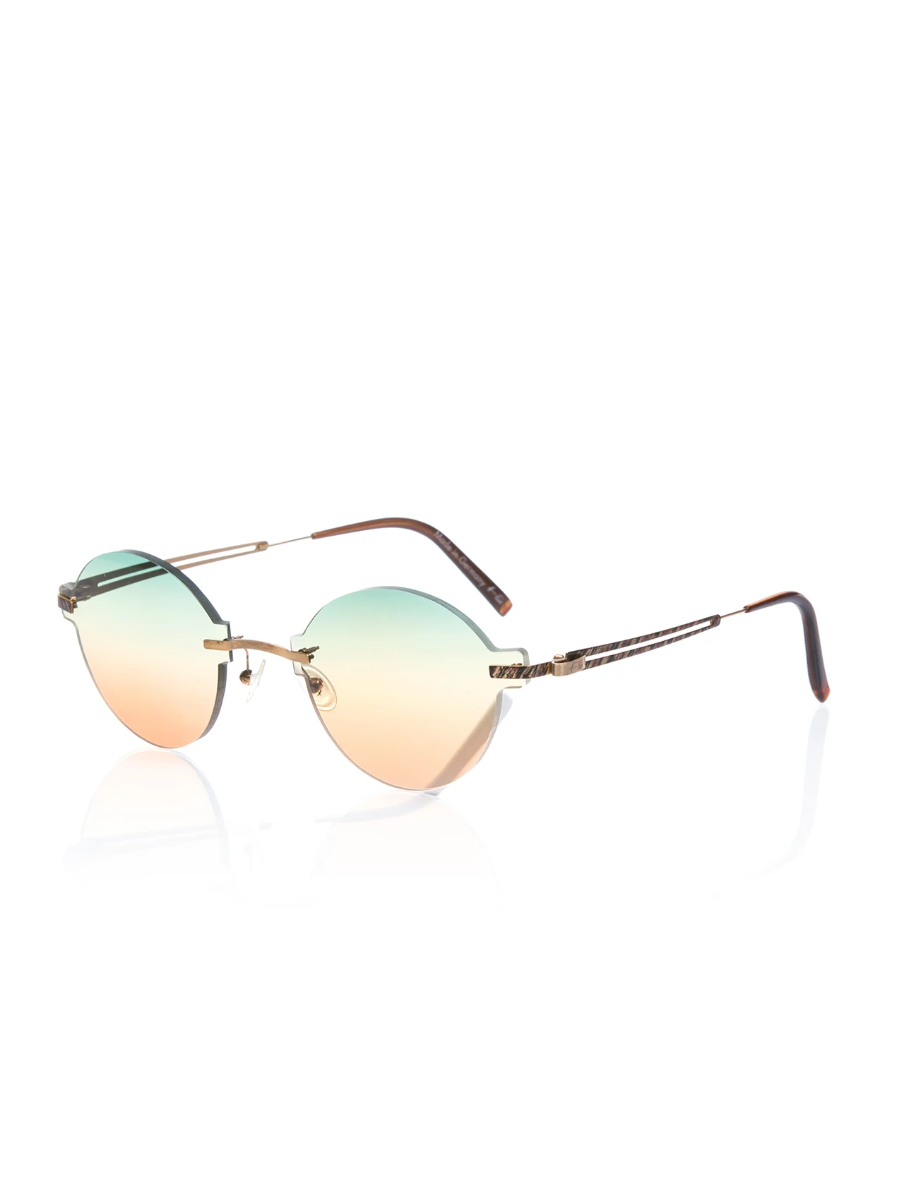 

Women's Sunglasses FLR 132 999 05 P6 TITANIUM GOLD POLYCARBON ANTREFLE IRREGULAR 58-17-135
