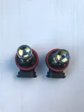 Bombillas LED antiniebla para conducción de coche, luz delantera antiniebla DE 9006 K, H8, H11, HB4, 6000, P13W, PSX24W, 2 uds.