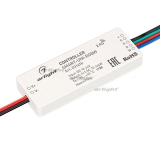 

031610 controller SMART-UNI-RGBW (12-24V, 4x1.5A, 2.4g)-1 pc Arlight