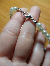 Collares de perlas para mujer, cadena de perlas simulada de 5mm, Gargantilla para mujer, joyería nupcial para boda, regalos de fiesta