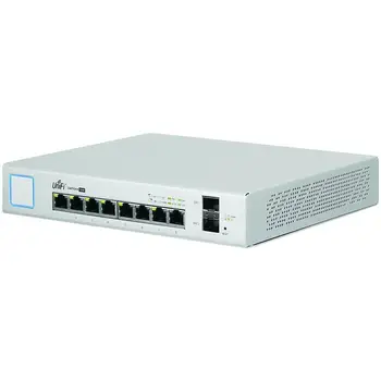 

Switch with 8 ports Gigabit Ethernet Poe white color