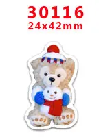 30 шт мультяшный персонаж плоское украшение из смолы PR 27571 - Цвет: 30116