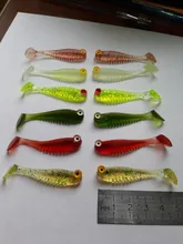 Soft Lures Artificial-Lure Spinnerbait Sea Fishing Fish-Surface Silicone QXO 12pcs/Lot
