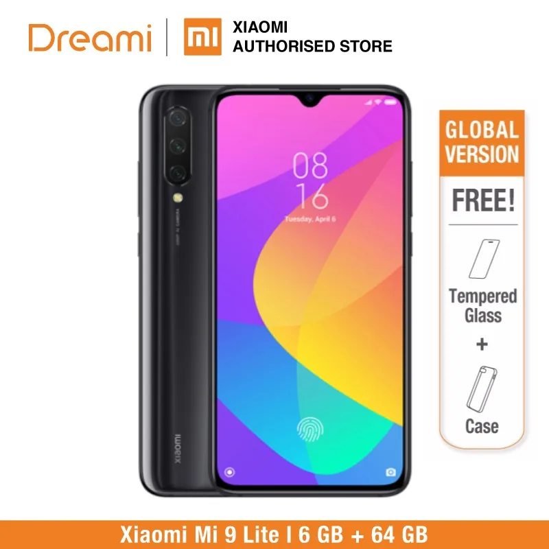 Глобальная версия Xiaomi mi 9 Lite 64 Гб rom 6 Гб ram(абсолютно новая и запечатанная) mi9 lite 64 ГБ - Цвет: Grey 64GB