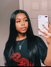 Hueso recto frente de encaje pelucas de cabello humano 8-30 pulgadas brasileño recto pelo humano del cierre del cordón pelucas para mujeres HD peluca Frontal de encaje