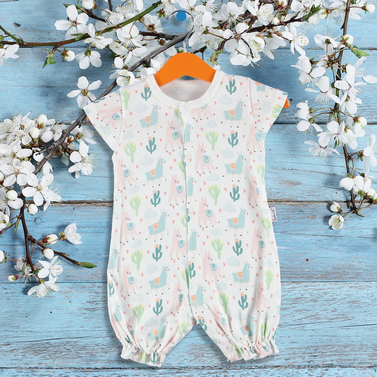 

ebebek Bebecix Baby Girl Lamas Short Romper
