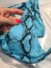 Female Swimsuit Bikini-Set Wire Two-Piece Neon Green V-Shape Women K439 V-Bar