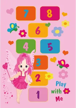 

Feature for Kids 5 'x 8' Microfiber Multi Area Rug