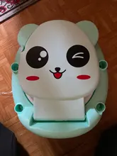 Orinal de plástico suave para bebé, orinal infantil de entrenamiento, asiento de entrenamiento, silla de inodoro