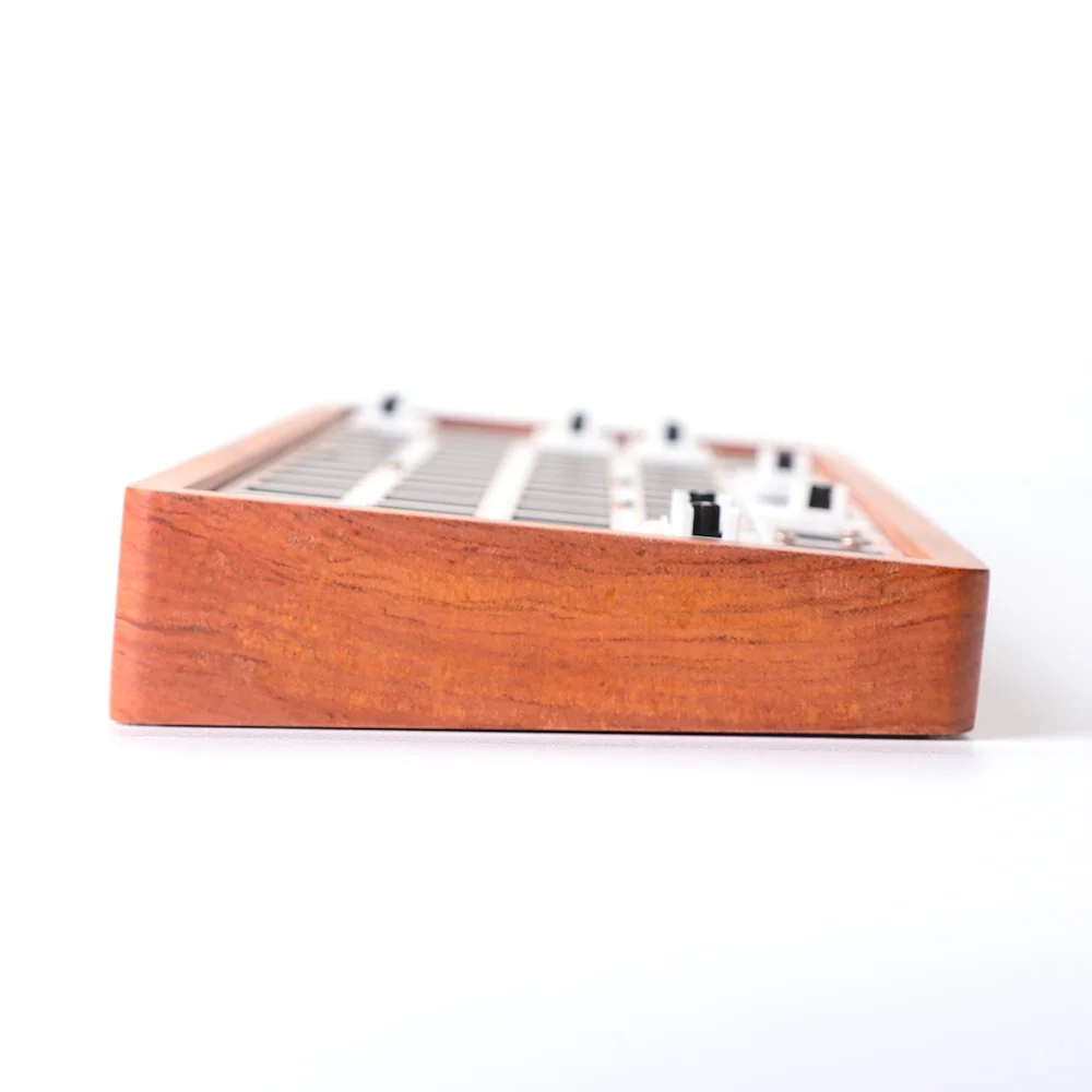 EPOMAKER GK61XS 블루투스 5.1, 유무선 핫스왑 키보드, DIY 키트, RGB SMD 라이트 60% 레이아웃, PCB 나무 알루미늄 케이스