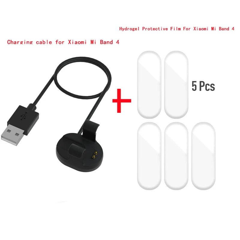 For Xiaomi Mi Band 4 Зарядный кабель для Xiaomi mi Band 4 mi band 4, умный Браслет mi band 4, зарядный кабель Band 4, usb-адаптер для зарядного устройства - Цвет: For Xiaomi Mi Band 4