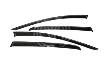 

Дефлекторы боковых окон для Peugeot 307 5дв. 2001-2011 ветровики украшение стайлинг защита от дождя грязи солнца тюнинг