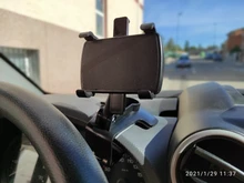 Soporte Universal de teléfono móvil para coche, soporte de 360 grados para salpicadero de coche, sujeción automática, soporte fijo para teléfono móvil