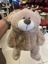 Mochila De felpa para mujer, nueva mochila de muñecos, bolsa informal con personalidad de oso de dibujos animados, B2305