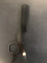 Soporte de hoja de acero inoxidable para Barbero, gran oferta, 1 Uds.