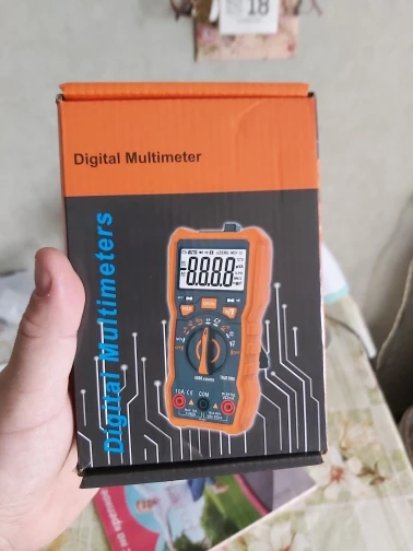 Отзыв о товаре Цифровой мультиметр RICHMETERS RM113G, 6000 отсчетов, автоматический измеритель напряжения постоянногопеременного тока, Бесконтактный индикатор непрерывности, RM113ADE с магнитом от пользователя A***v