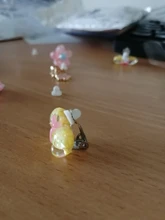 Pendientes de resina con forma de flor para niñas y niños, joyería para la oreja, Pins, pendientes sin agujeros