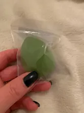 Puff cosmético en polvo para mujer, base de maquillaje esponja, belleza para maquillaje, herramientas y accesorios, forma de gota de agua, 1 ud.