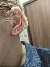 Pendientes de cristal con diamantes de imitación para mujer, Clip de perno, accesorios de joyería, regalos