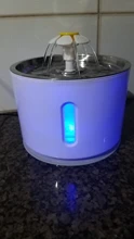 2.4L Automatic Cat Water Fountain LED Electric Mute Water Feeder USB Dog Pet Drinker