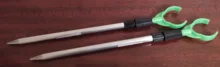 Accesorios ajustables para caña de pescar, soporte de aluminio para caña de pescar, 1 Uds.