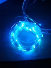 Christmas-Light Timer Decoration Led-String Copper-Wire-Garland Remote-Control Waterproof