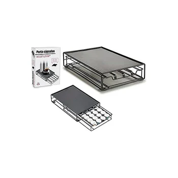 

Stand for 32 Coffee Capsules Metal (22 x 7,5 x 31 cm)