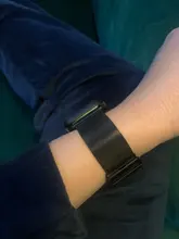 Milanese-Correa de reloj para Apple Watch, pulsera de acero inoxidable para hombre y mujer, 38mm, 42mm, 44mm, 40mm, 3 4 5 6 SE