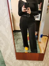 Autumn Pants MISHOW Long-Trousers Bottom Stright Female Office Lady High-Waist Women