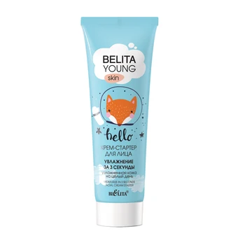

Belita young skin cream-starter for face moisturizing in 3 seconds White