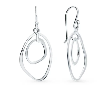 

Silver sunlight earrings sample 925