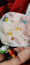 Recién Nacido bebé niño bebé bufanda impermeable, de Saliva bebé Saliva toalla babero de dibujos animados suave pelusa babero (Gamuza + PU impermeable de la capa)