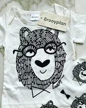 Conjunto de ropa de algodón para recién nacido, camiseta de manga corta con estampado de letras, pantalones informales, trajes para niños pequeños