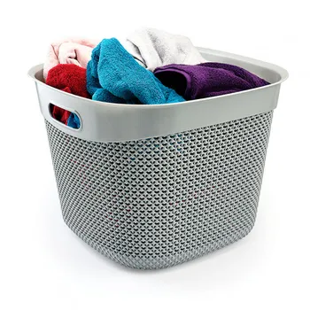 

Basket high square gray 36 litres 7house