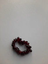 Momiji-Anillo de energía de piedra Natural bohemio para mujer, joyería elástica hecha a mano, anillo ajustable de cristal para fiesta de boda, venta al por mayor