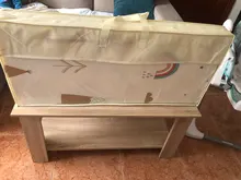 Estera de juego infantil brillante para bebés, 200cm x 180cm x 1cm, almohadilla plegable para gatear, XPE, para el hogar, exteriores, juego de rompecabezas impermeable