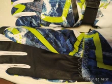 Snowboard Gloves Motorcycle Waterproof Winter Touch-Screen Warm Ultralight Fleece Professional