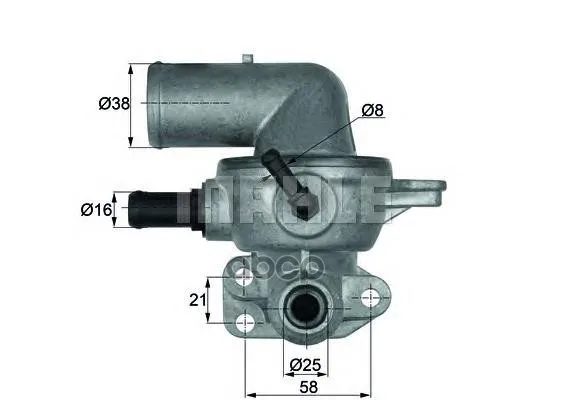 Термостат Chrysler Voyager 2.5d/2.8d-08 Mahle/Knecht Ti13388d Mahle/Knecht арт. TI13388D