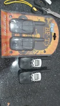 Baofeng T3-miniwalkie talkie portátil, 2 unidades por juego, para niños, de regalo, con radio bidireccional de 0,5 W, transceptor BFT3