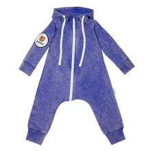 Комбинезон из футера "Варенка Синяя"