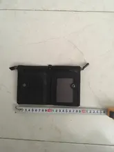 Cartera de piel auténtica para mujer, billetera biplegable, tarjetero de identificación rojo, monedero con doble cremallera, pequeño, 2021