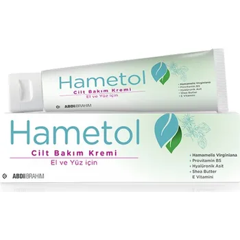 

Hametol Hand Face Cream Portable Moisturizing Smooth Nourish Hand Lotion Repair Care Cream Skin Care Health Tools Travel 30 g