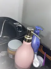 Bottle Dispenser-Pump Storage-Holder Liquid-Soap Bathroom Lotion Sink Kitchen 1PCS Faucet