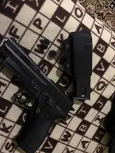 Funda para arma IWB/OWB, funda para revistas individual Mag, compatible con Glock 17 19 26/23/27/31/32/33 M9 G2C P226 USP, bolsa para revistas individual IWB