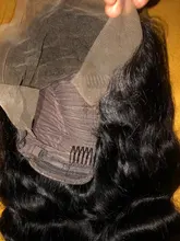 Peluca de encaje transparente HD para mujer, peluca de onda suelta brasileña, pelucas de cabello humano Remy, 13x4, prearrancado con pelo de bebé, 150